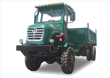 De aangepaste Kleurenfwd Stortplaatsvrachtwagen/Al Terreinkipwagen articuleerde tractor met stortplaatsbed