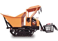 De hydrostatische Transmissietuin/Kipwagen van het Mijnbouw de Minikruippakje volgde compacte tractor van de Machts de Kruiwagen Aangepaste Kleur leverancier