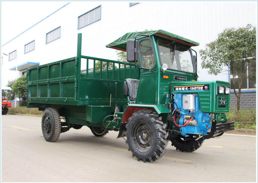 De elektronische Kipwagen van de Aanzet Kleine Tractor met 2000*1000*400mm Ladingstank leverancier