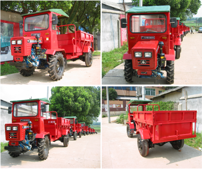 35km/H Machines van het de Landbouwlandbouwbedrijf van de snelheids de Compacte Gearticuleerde Tractor DL1105 3
